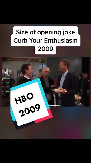 The late great #BobEinstein tells a joke to an entirely unsuspecting and shocked #JerrySeinfeld on #curbyourenthusiasm #2009