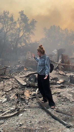 Kim Kardashian's House Caught in Los Angeles Wildfire