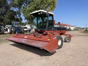 1996 Hesston 8500 Self-Propelled Windrower | Agriculture