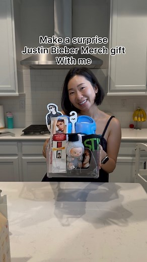 Julie Lin, Esq. on Instagram: "I had so much fun putting this together! Tried linking everything in the bio! #justinbieber #surprisegift #hungryfam #skylrk @skylrk"