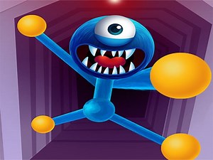 Play Magnet Spider Stretch Guy game | Free Online  Games. KidzSearch.com