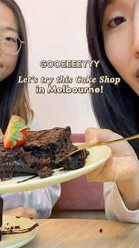 must-try cake shop in melbourne! 🍰