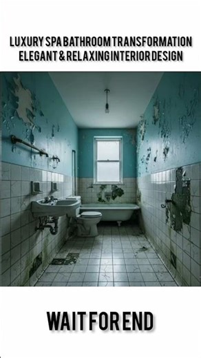 Luxury Spa Bathroom Transformation | Elegant & Relaxing Interior Design