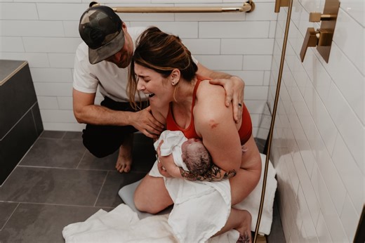 The Birth of Walker | An Emotional Birth Center Birth