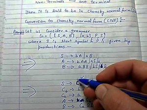 Chomsky Normal Form (CNF)