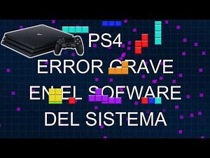 Fatal Error in PlayStation 4 System Software - QUICK FIX - Also 2022-2023-2024