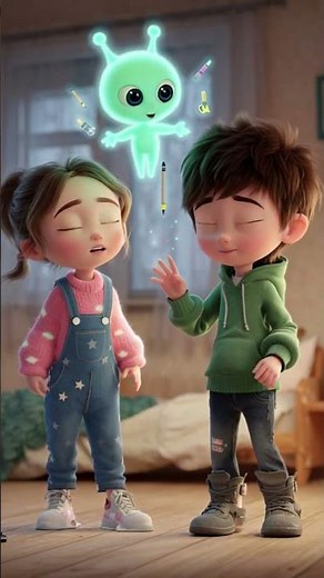 Alien Lifts Everything! ..👽✨ Planets Explained to Mira & Arlo