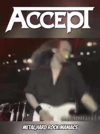 Accept - "Slaves To Metal"...🤘 #metalmaniacs #headbanger #metalhead #heavymetal #Accept #metal #metalmusic #rock #rockmusic | Metal,Hard Rock Maniacs