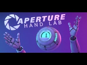 Aperture Handlab Gameplay on the Valve Index (No Commentary) (Both Endings)