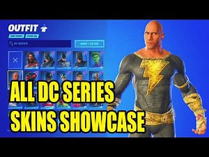 ALL DC SERIES Skins in Fortnite