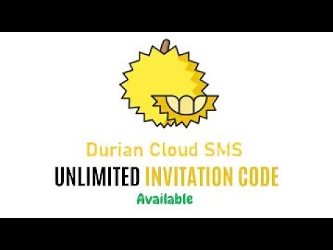 durian cloud sms account create durian cloud sms invitation code avail now