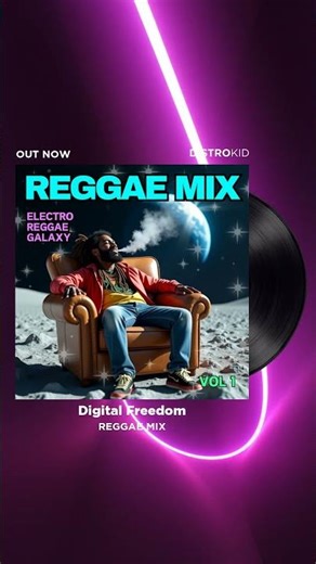 Out Now: Digital Freedom Vol 1 - Electro Reggae Galaxy Mix #reggae #dub #reggaemusic #high