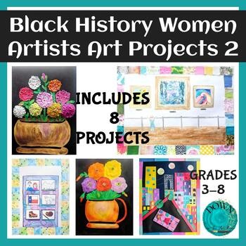 Black History Women Artists Art Projects Bundle 2