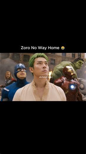 Zoro is still getting lost 😂 #zoro #onepiece #ai #marvel #harrypotter