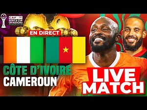 🔴COTE D'IVOIRE - CAMEROUN / CAN 2025