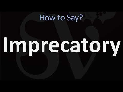 How to Pronounce Imprecatory? (CORRECTLY)