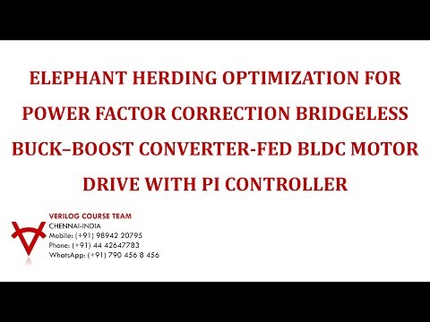 POWER FACTOR CORRECTION BRIDGELESS BUCK–BOOST CONVERTER-FED BLDC MOTOR DRIVE WITH PI CONTROLLER