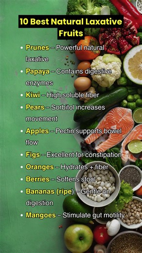 10 Best Natural Laxative Fruits