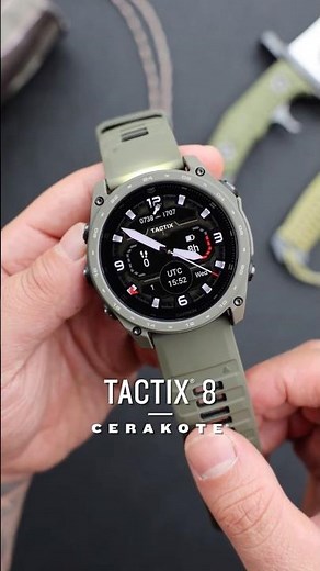 tactix 8: Cerakote | Innovation + evolution | Garmin