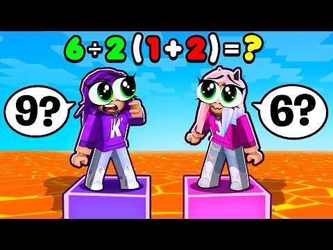 Most Difficult Math Tower Race! | Roblox