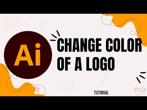 How to change color of png logo in Illustrator