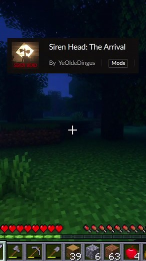 Siren Head The Arrival: Exciting Minecraft Mod