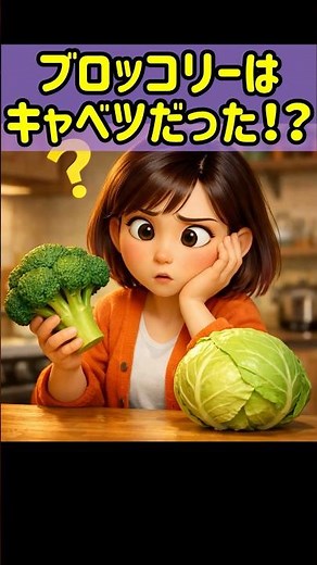 ブロッコリーはキャベツの突然変異！？実は同じ植物だった