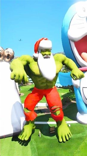 GTA V : SUPERHERO BABY BECOME MONSTER #shorts #modsgta5