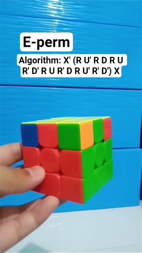 E-perm algorithm tutorial