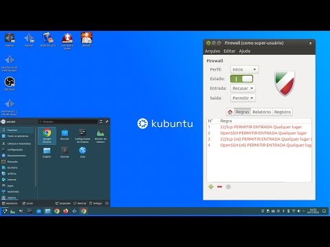 Como Ativar o Firewall no Kubuntu