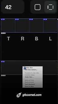 how to slice perfectly equal parts in photoshop for ui!