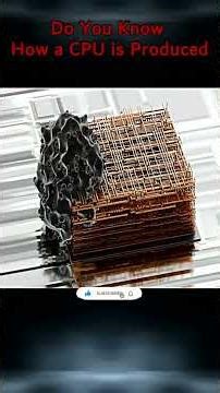 Ever wondered how a CPU is actually made? From sand to supercomputer