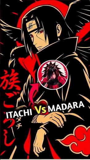 Itachi vs Madara #naruto