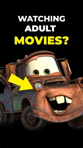 Mater is watching a what?! #Cars2 #PixarTrivia