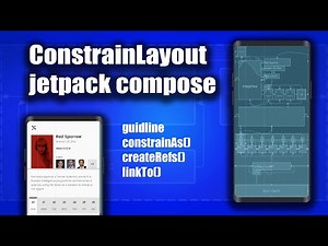 Использование ConstrainLayout в Jetpack Compose Android Studio + Kotlin