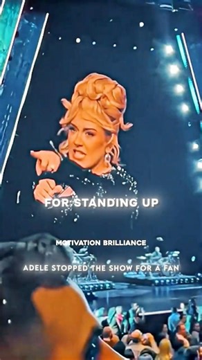 Adele Stopped Her Show To Defend Her Fan 🔥🙌