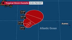 8.7K views · 237 reactions | We have our eyes on #Danielle  Watch our LIVE coverage today to see what tropical weather the start of September will bring. | The Weather Channel | Facebook