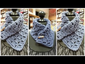 Easy Crochet Neck Warmer Tutorial (Stitch Explanation)