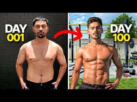 My 100 Day Body Transformation | Fat to Fit