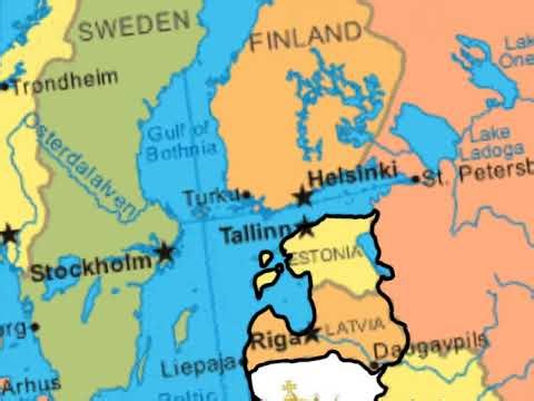 Alternative flag map of Europe part ￼two ￼