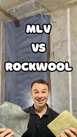 Rockwool vs Mass Loaded Vinyl for walls
