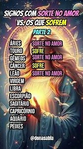 Zodiac Signs Lucky in Love vs. Those Who Suffer - Part 2