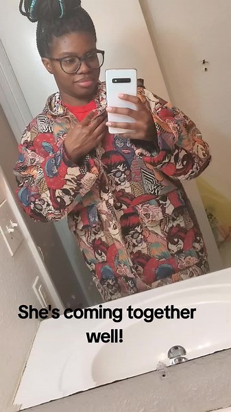 Finalizing My McCalls 8440 Project with Temu Fabric