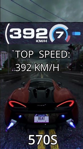 All cars' top speed in Need For Speed Heat Part 8