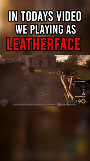 Playing As LeatherFace In Texas Chainsaw Massacre