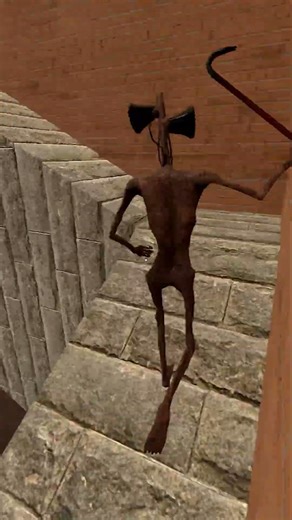 Siren Head vs Giant Baldi Head! #shorts #gmod