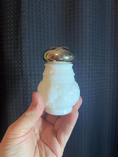 Vintage Avon Moonwind Milk Glass Powder Shaker - Etsy