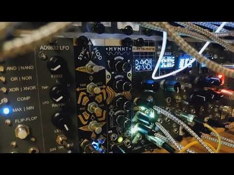 DIY synth jam #7 with Modulove modules | full DIY eurorack modular synth system