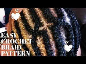 HOW TO: EASY CROCHET BRAID PATTERN