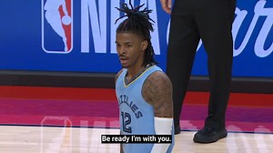 534K views · 8.2K reactions | ️️ Take a look at the best of Ja Morant mic’d up from his game vs POR! The Memphis Grizzlies take on the Charlotte Hornets TONIGHT at 8:00pm/et on NBA League Pass! ➡️ https://app.link.nba.com/e/nba-league-pass | NBA | Facebook